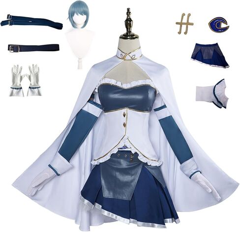 Yejue Sayaka Miki Cosplay Costumes Cos Dress Costum in Kuwait