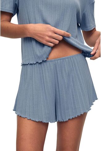 Eberjey Women's Pointelle Shorts in Saudi Arabia