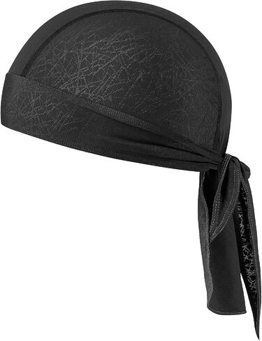 Gxcror التبريد غطاء Bandana ، وبطانات خوذة عرق الفتل ، وقبعات الجمجمة ، و Doo Rag للدراجات النارية ، والدراجة ، والركض ، والعمل في الهواء الطلق in Kuwait