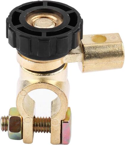 12V 125A Battery Disconnect Switch - Universal Metal Cut Off Isolator with 500A Surge Capacity for Car Auto, Red/Black Options in Kuwait