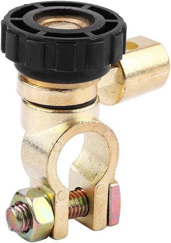 12V 125A Battery Disconnect Switch - Universal Metal Cut Off Isolator with 500A Surge Capacity for Car Auto, Red/Black Options in Kuwait