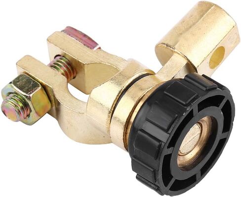 12V 125A Battery Disconnect Switch - Universal Metal Cut Off Isolator with 500A Surge Capacity for Car Auto, Red/Black Options in Kuwait
