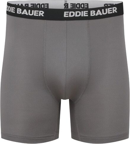 ملخصات ملاكمة للرجال من Eddie Bauer 5 "، ومريحة ومريحة مع دعم حقيبة محيط ، 5 عبوات داخلية. in Kuwait