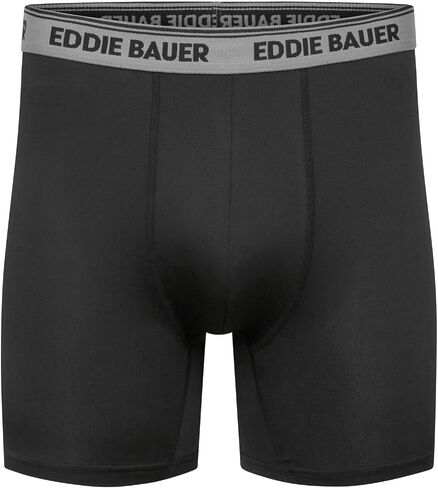 Eddie Bauer Men's Boxer Briefs, Breathable and Comfortable with Contoured Pouch Support, 6 Pack Underwear in Saudi Arabia