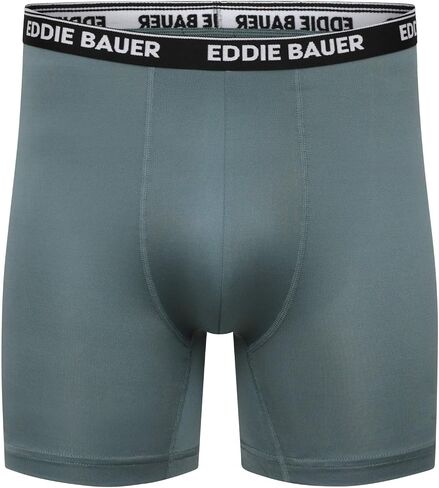 Eddie Bauer Men's Boxer Briefs, Breathable and Comfortable with Contoured Pouch Support, 6 Pack Underwear in Saudi Arabia