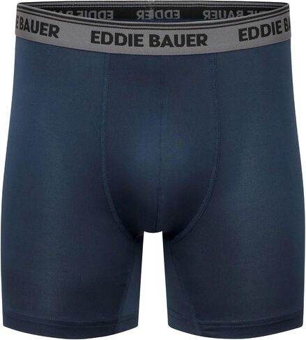 Eddie Bauer Men's Boxer Briefs, Breathable and Comfortable with Contoured Pouch Support, 6 Pack Underwear in Saudi Arabia