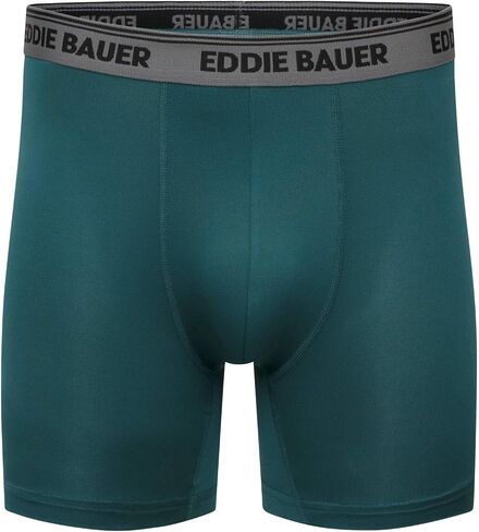 Eddie Bauer Men's Boxer Briefs, Breathable and Comfortable with Contoured Pouch Support, 6 Pack Underwear in Saudi Arabia