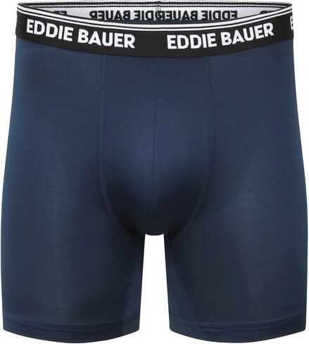 Eddie Bauer Men's Boxer Briefs, Breathable and Comfortable with Contoured Pouch Support, 6 Pack Underwear in Saudi Arabia