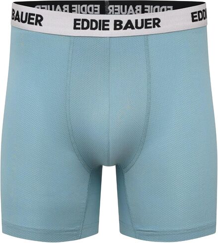 ملخصات ملاكمة للرجال من Eddie Bauer 5 "، ومريحة ومريحة مع دعم حقيبة محيط ، 5 عبوات داخلية. in Kuwait