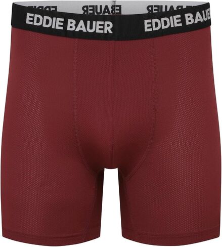 ملخصات ملاكمة للرجال من Eddie Bauer 5 "، ومريحة ومريحة مع دعم حقيبة محيط ، 5 عبوات داخلية. in Kuwait