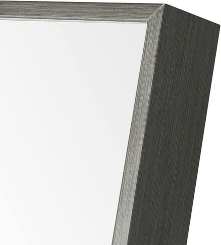 HA Large Full Length Floor Mirror 64''x21'' for Bedroom, Dressing Mirror Full Body Free Standing or Wall-Mounted (Grey) in Saudi Arabia