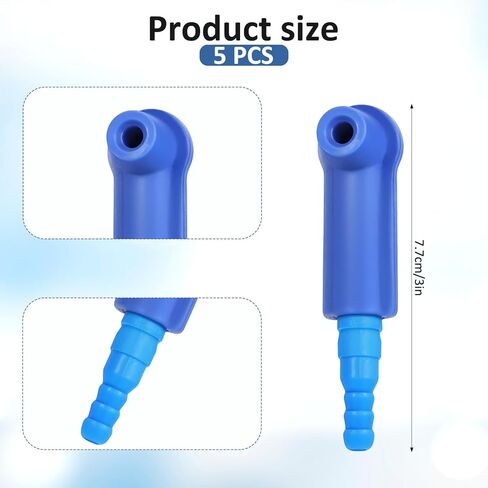 5Pcs Exchange Tool Connector Brake Bleeding Kit, Universal Auto Bleeder Pump Exchange Adapter Brake Fluid Changer Automotive Brake Fluid Bleeder Bleeding Connector Adapter in Saudi Arabia