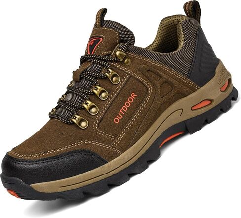 Men's Outdoor Waterproof Hiking Shoes Lightweight Non-Slip Trailing Trekking Sneakers for All Season Camping Walking Work Climbing Shoe in Saudi Arabia