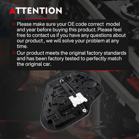 83471-C5000 Power Window Regulator Panel Rear Left Driver Side Compatible with 2016-2020 KIA Sorento, Replace 83471C5000, 83471-C6000, 83471C6000 in Saudi Arabia