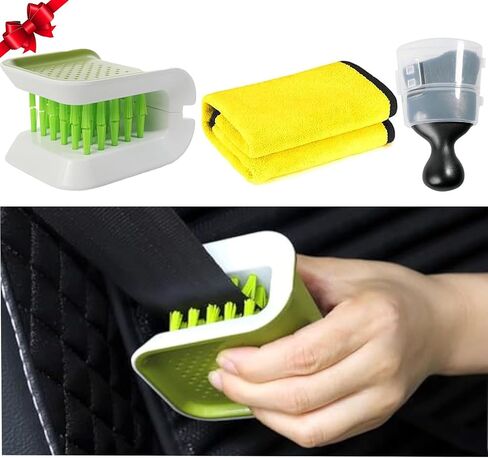 11PCS Car Detailing Brush Set, Exterior & Interior Detailing Brush Set, Ultra Soft Boars Hair Detailing Brush,Detailing Brush Set,car Cleaning Brush for Air Vent, Dashboard, Leather,Wheel in Saudi Arabia