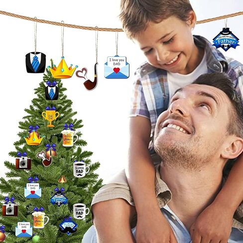 24 Pcs 4th of July Patriotic Ornaments for Tree Wooden Memorial Day Decorations Red White Blue Hanging Ornament America Star Gnome Wood Cutout Independence Day Decor for Home Tree (Patriotic) in Kuwait