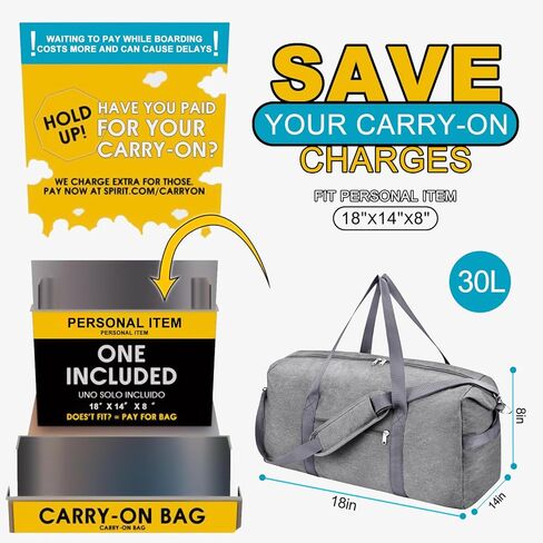 فيليبي varela تحمل على Luaggage 22x14x9 Airline Airline المعتمدة ، قابلة للطي على أكياس القراصنة القراصنة على الأكياس الصغيرة في أسبوع صالة ألعاب رياضية مع جيب مبلل للنساء الرجال (الأسود ، 40 لتر) in Kuwait