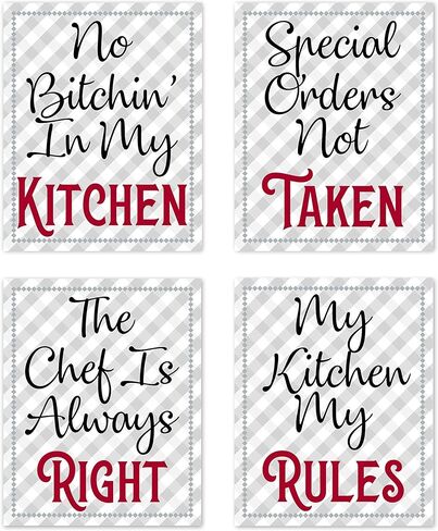 أغاني الموسيقى 80s ريترو خمر ملهمة المطبخ جدار الفن غرفة الطعام ديكور مقهى ومطعم ملكي أزرق أسود رمادي رمادي أبيض فرن الخبز يطبع الملصقات علامات مجموعات الرجعية ديكورات المنزل مضحك in Kuwait