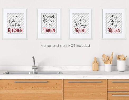 أغاني الموسيقى 80s ريترو خمر ملهمة المطبخ جدار الفن غرفة الطعام ديكور مقهى ومطعم ملكي أزرق أسود رمادي رمادي أبيض فرن الخبز يطبع الملصقات علامات مجموعات الرجعية ديكورات المنزل مضحك in Kuwait