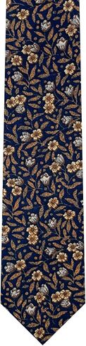 Jacob Alexander Men's Meadow Floral Pattern 2.5 inch Slim Width Neck Tie in Saudi Arabia