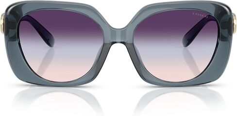 Coach Women's Hc8422u Universal Fit Square Sunglasses in Saudi Arabia