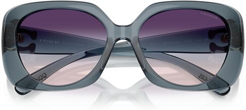 Coach Women's Hc8422u Universal Fit Square Sunglasses in Saudi Arabia