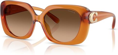 Coach Women's Hc8422u Universal Fit Square Sunglasses in Saudi Arabia