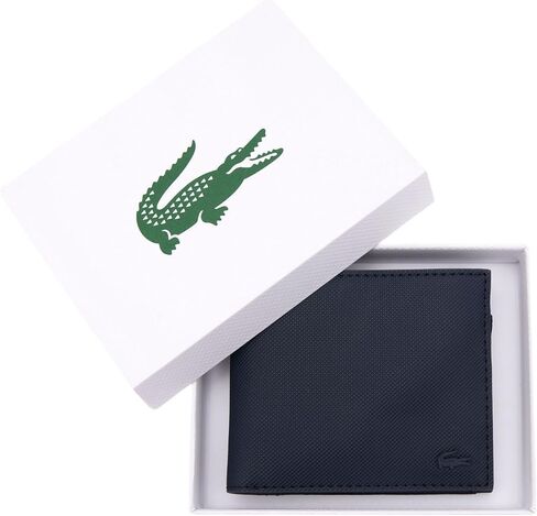Lacoste Men's Petit Pique Billfold + Coin Wallet in Saudi Arabia