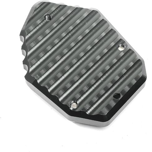 مناسب لـ Kawasaki Ninja 500 SE Ninja 400 Z400 Z500 SE ZX-4RR ZX4R 2023 2024 ELIMINATOR 500 CNC Motorcycle Kickstand Pad Pad Side Stand Pare (Black) in Kuwait