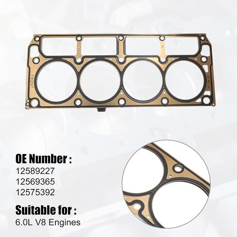 uxcell Car Cylinder Head Gasket for Chevrolet Cruze 2011-2015 for Chevrolet Sonic 2012-2018 in Saudi Arabia
