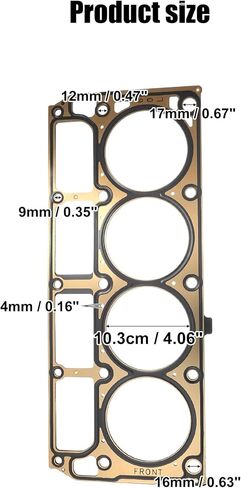 uxcell Car Cylinder Head Gasket for Chevrolet Cruze 2011-2015 for Chevrolet Sonic 2012-2018 in Saudi Arabia