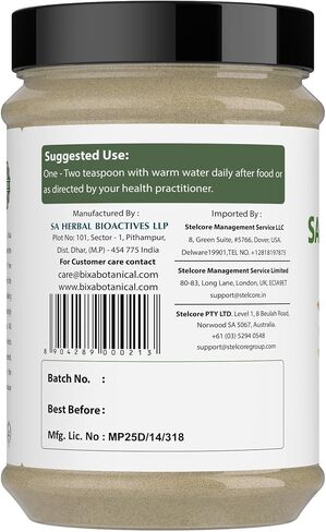 bixa BOTANICAL Safed Musli Extract Capsules (Chlorophytum borivilianum) (60 Veg Capsules 450mg) Pack of 1 in Saudi Arabia