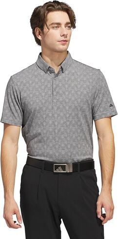 adidas Men's Go-to Printed Stripe Polo Shirt in Saudi Arabia