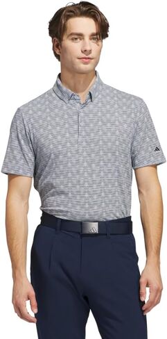 adidas Men's Go-to Printed Stripe Polo Shirt in Saudi Arabia