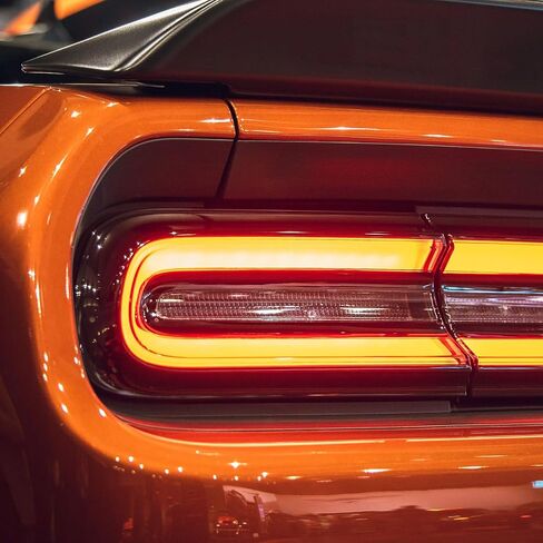 RH Outer Tail Light Compatible with Dodge Challenger 2015-2020 Rear Tail Light Brake Lamp Assembly Right Passenger Side 68403954AB CH2801207 in Saudi Arabia