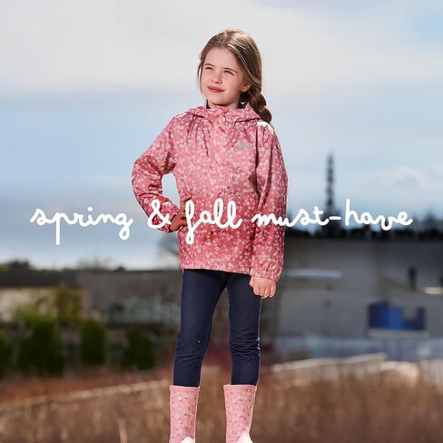 Deux par Deux Printed Packable Windbreaker for Kids and Toddlers in Saudi Arabia
