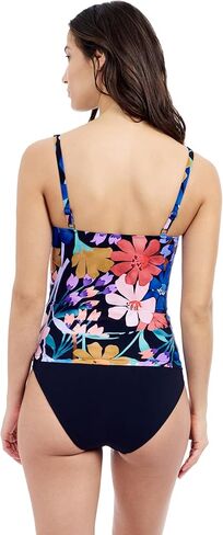 Profile by Gottex Melody Floral Print Women’s Sweetheart Twist Front Tankini Top with Soft Cups and Tummy Control in Saudi Arabia