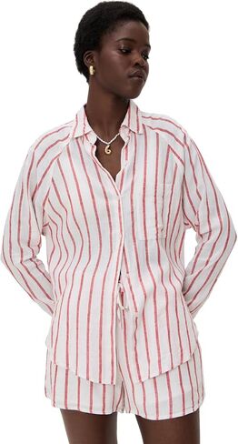 Z SUPPLY Women's Perfect Linen Top in Saudi Arabia