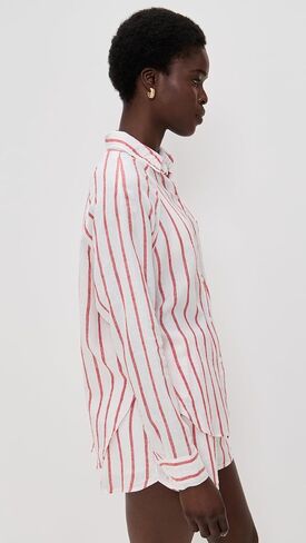 Z SUPPLY Women's Perfect Linen Top in Saudi Arabia