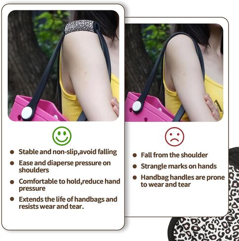 Handle Wrap for Bogg Bag/Simply Southern Tote, Neoprene Luggage Handle Wraps for Bogg Bag Accessories, Beach Bag Handle Wrap, Travel Accessories, Luggage Handle Wraps for Suitcase in Saudi Arabia