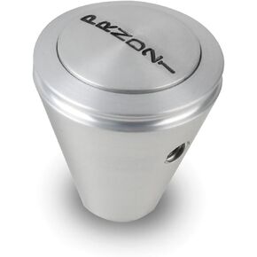 Lokar SK-6910 Polished High Tech Style Knob Shifter with Plain Button