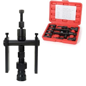 Bearing Puller - Motorcycle Blind Hole Bearing Puller Tool Kits with Instructions, 8-25MM Motorcycle Wheel Inner Bearing Removal Puller Tool Set, Pack of 10