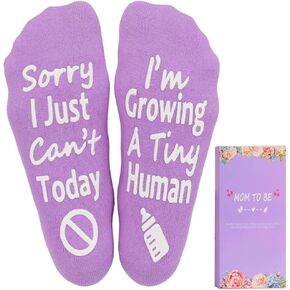 TITTOK Mom To Be Gift for Pregnant Women Mother's Day Gifts for Expecting Mom Pregnancy must haves for New mom Socks