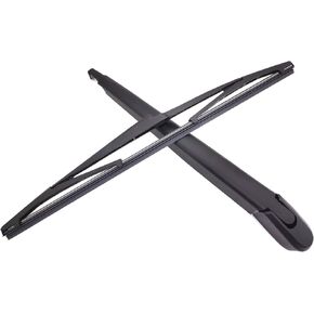 Rear Windshield Wiper Blade Arm Set for Hyundai Veracruz 2007-2012, for Hyundai IX55 2006-2012 Rear Windsheild Back Wiper Arm and wiper Blade with Cover Assembly - 365mm 14 inch