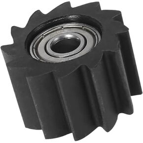 8mm Hole Chain Roller Pulley Slider Tensioner Wheel Guide Black Serrated Shaped for Kawasaki KX250F KX450F Bike 2006-2016 Replace Parts