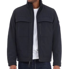 Michael Kors Men's Soft Shell Jacket, Wind and Water Resistant Coat