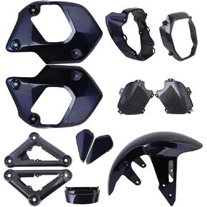 Mokuo Motorcyle Fairing Kit in ABS Material Compatible with 2021-2024 Honda Grom Msx 125 SF,White Color