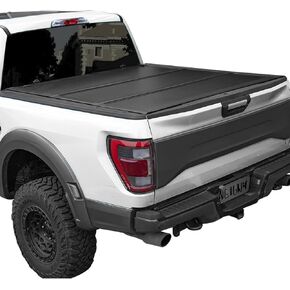 تغطية Tri Tri Hard Tri Low-Pro Tonneau قابلة للتوصيل مع 2009-2025 Dodge RAM 1500 (كلاسيكي وجديد) 5.7 قدم (67.4 ") مع مربع مع كبوكس