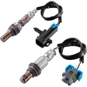 مستشعر الأكسجين O2 234-4530 و 234-4242 متوافق مع Chevy Captiva Sport و Equinox و Malibu و Upstream و Howrestream Ponstream Axygen Sensor متوافق مع GMC Terrain ، G6 ، Aura ، 2pcs