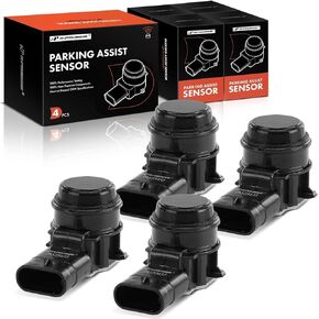 A-Premium 4-PC عكس النسخ الاحتياطي للمساعدة المستشعر المتوافق مع طرازات Jeep و Chrysler المختارة-KL Series Cherokee 2019-2023 ، Pacifica 2017-2023 ، Voyager 2020-2022 ، استبدل# 52112205aa